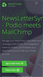 Mobile Screenshot of newslettersync.com